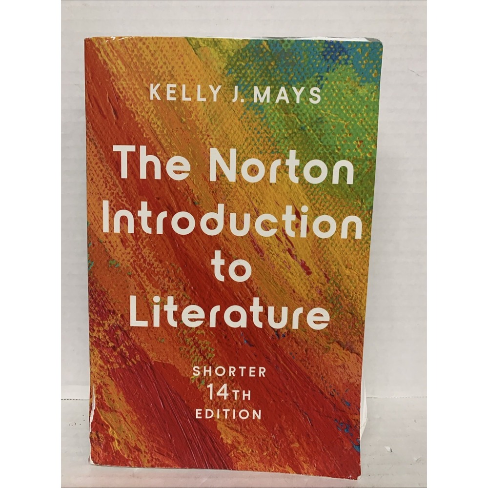The Norton Introduction to Literature, Mays, Kelly J., 14th Ed., Paperback, Code